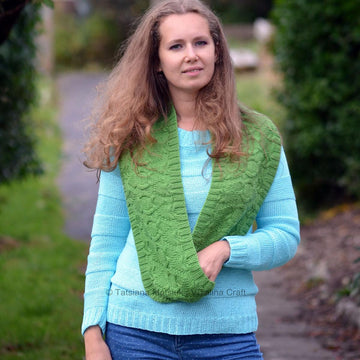 Rainforest Cowl Knitting Pattern