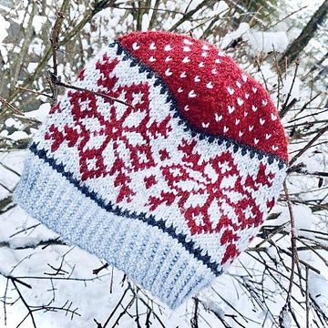 Selbu Snowfall Hat
