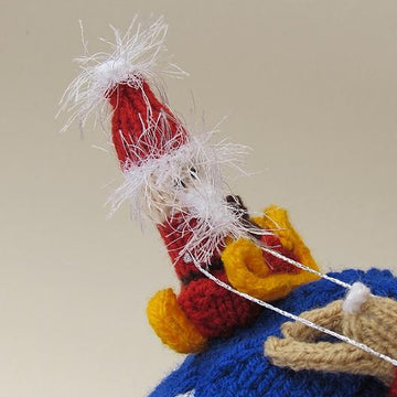 Santas sleigh ride tea cosy