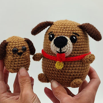 Amigurumi Dog & Puppy