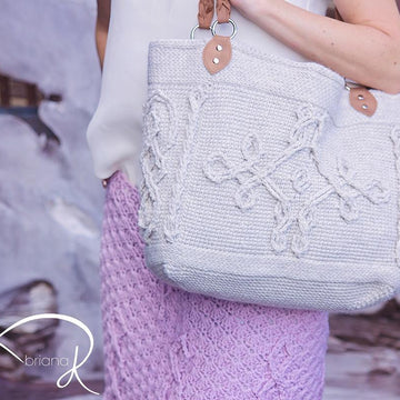 Infinity Crochet Cable Handbag