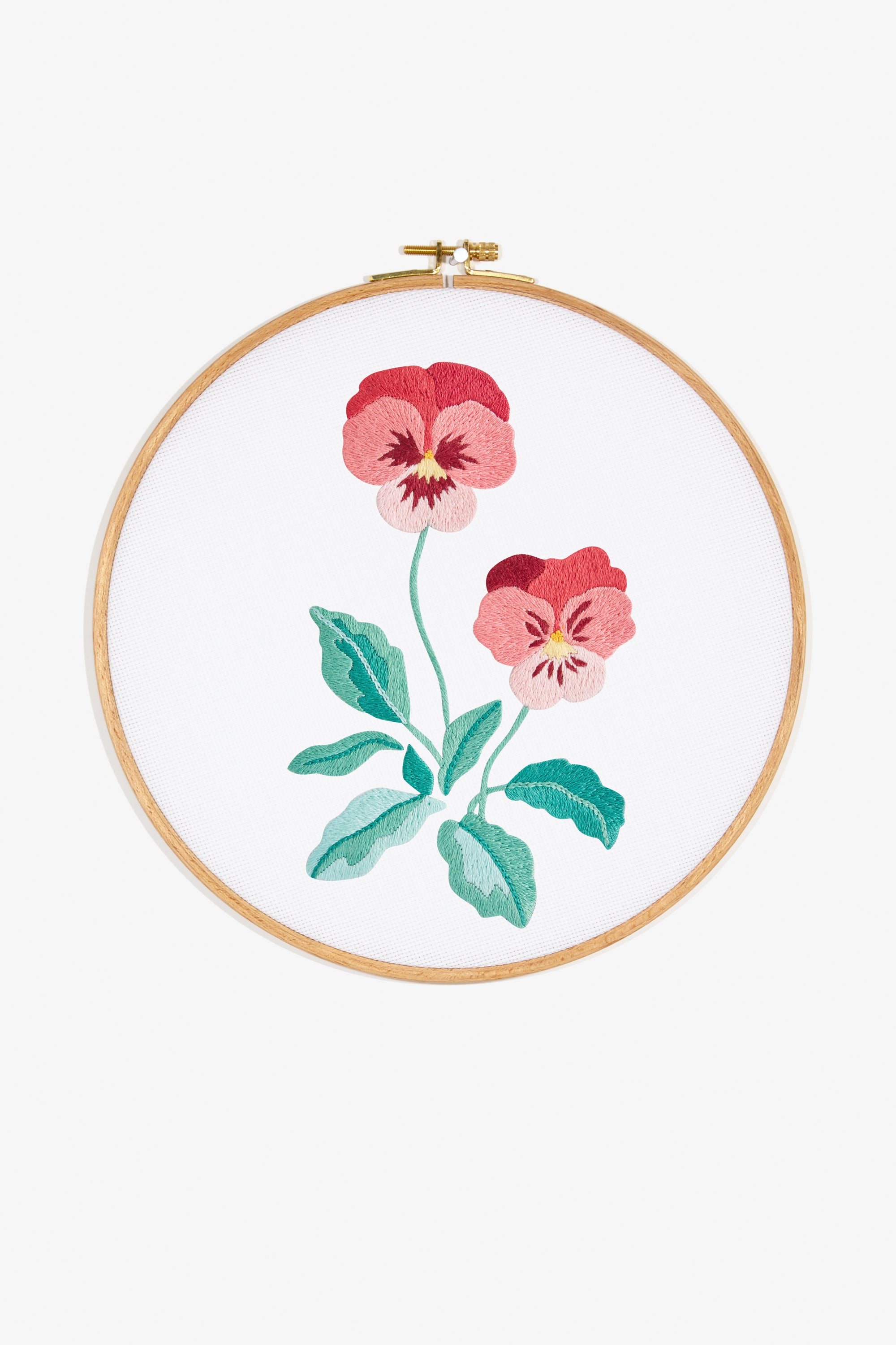 Garden Pansies in DMC - PAT0596 - Downloadable PDF