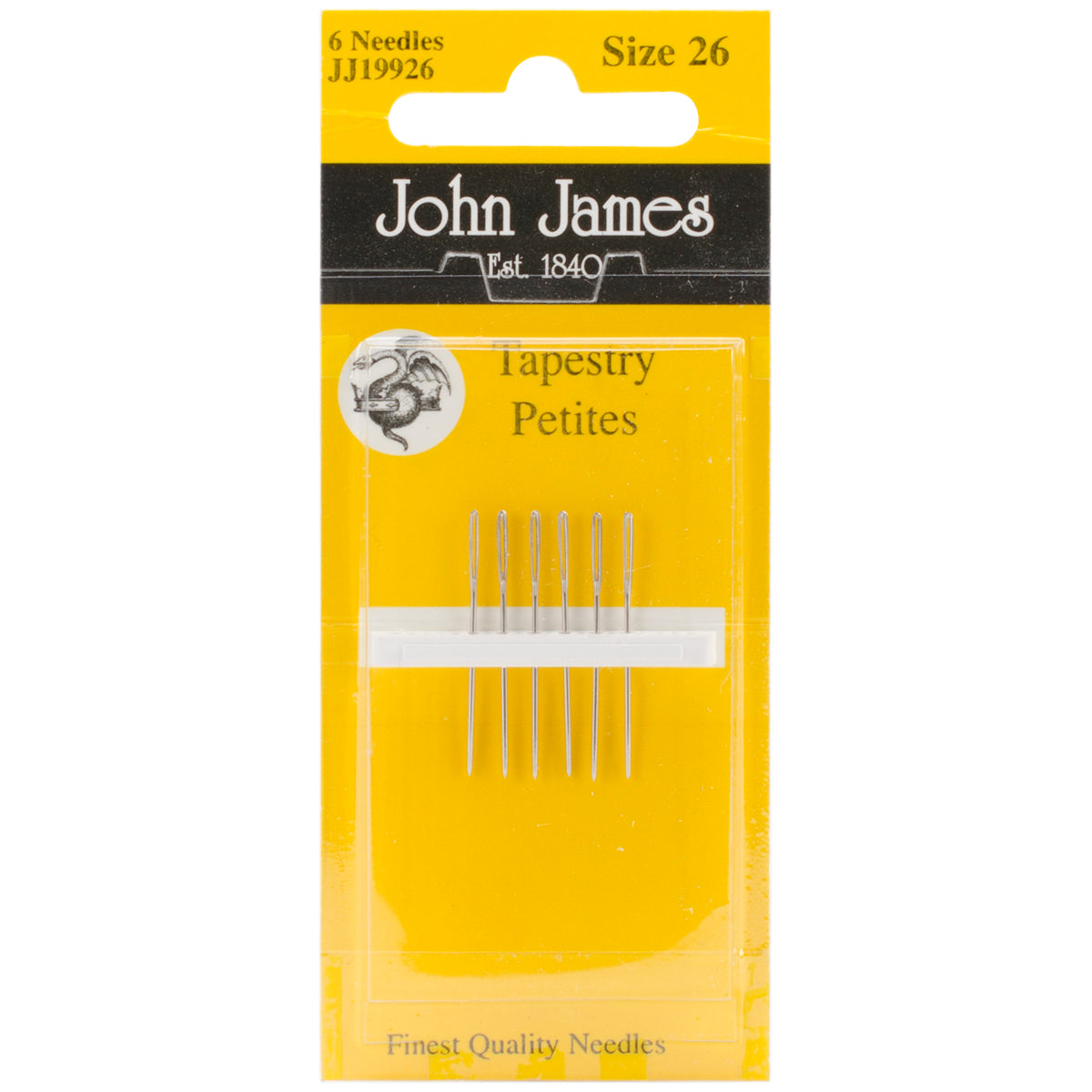 John James Size 26 Petites Cross Stitch Needles(5)