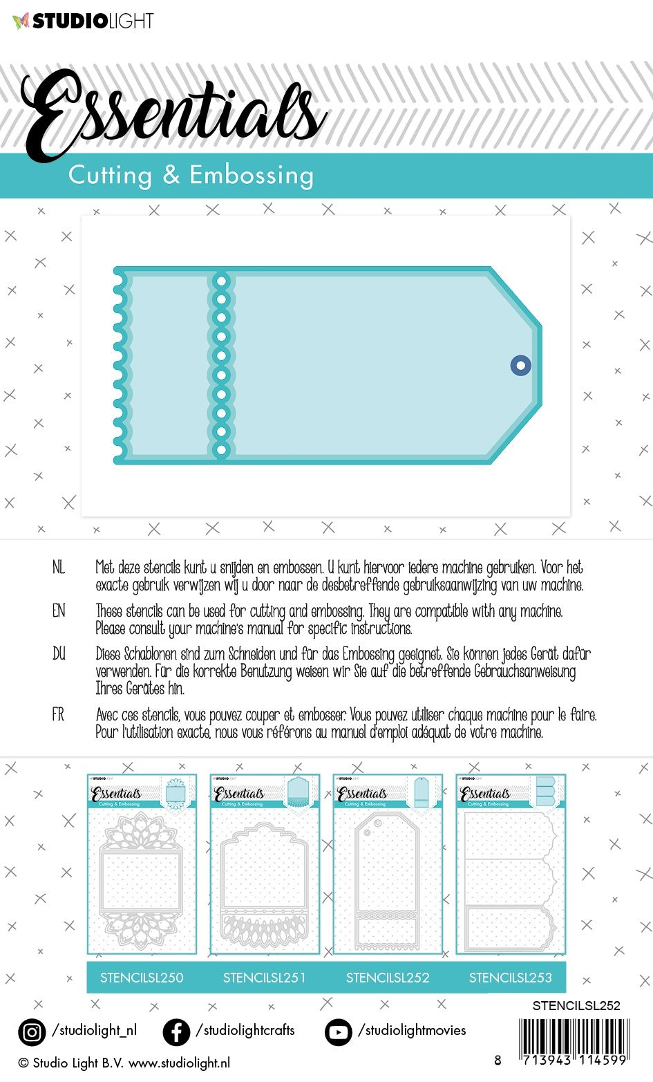 Studio Light Essentials Cutting & Embossing Die - 620832