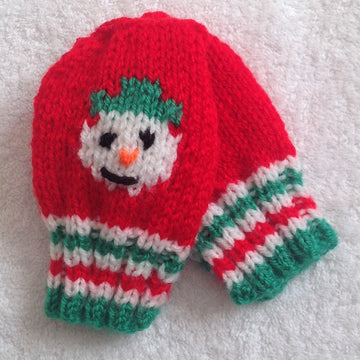 Snowman Hat Mitten set
