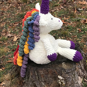 Mindy's Crochet Rainbow Unicorn