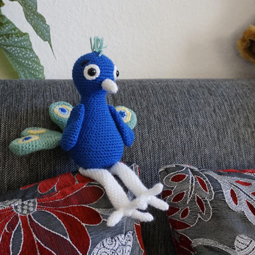 Crochet Pattern for the Peacock Phil!