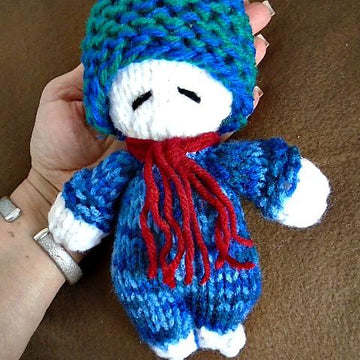 978-Sleepy Blue Doll