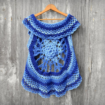 Snowflake Circle Vest