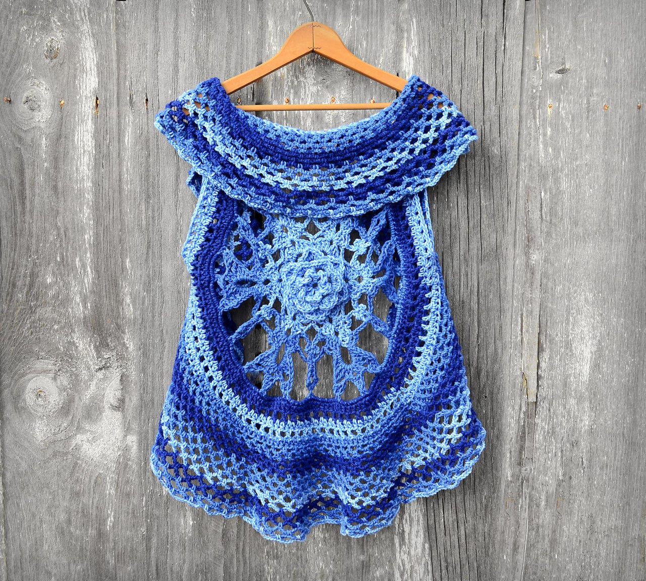 Snowflake Circle Vest
