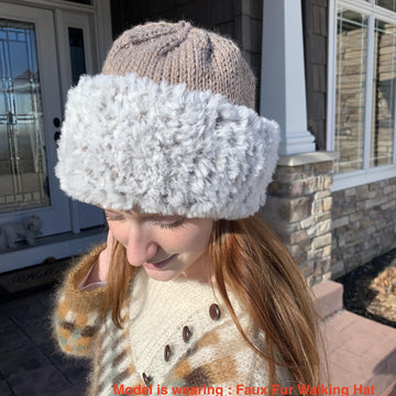 Faux Fur Walking Hat