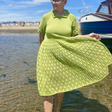 Gathered Collared Dress
