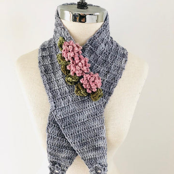 Floral Peony Scarf