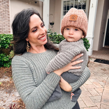 Autumn Wheat Child Sweater
