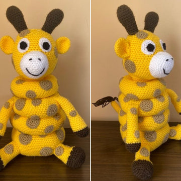 Giraffe Ring Stacker Crochet Pattern