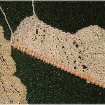 1:12th scale Apricot Leaf bedspread