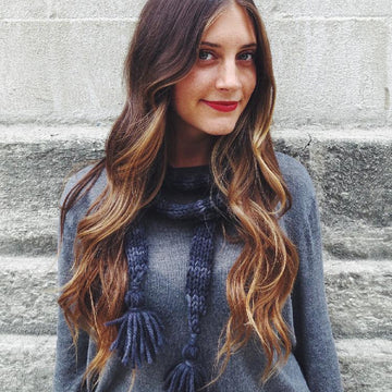 Joie de Vivre Tassel Scarf