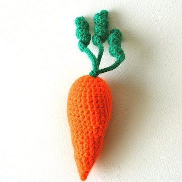 Carrot Crochet Pattern, Carrot Amigurumi, Food Crochet Pattern, Vegetable Amigurumi