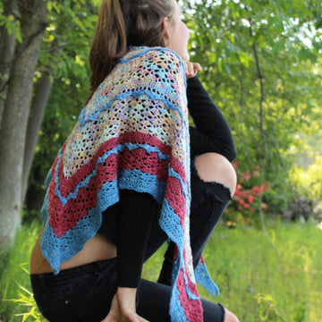 Un air de fleuve shawl