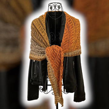 Flat Triangular Scarf "Ione"