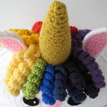 Rainbow Unicorn Pillow