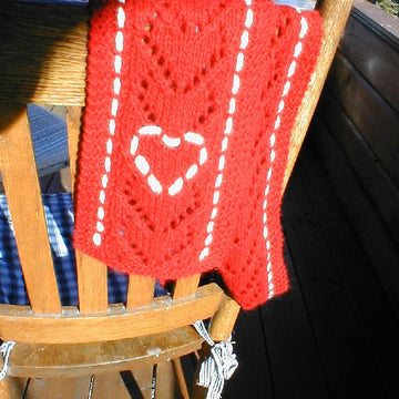 Running Hearts Scarf