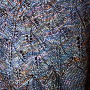 Into the Forest Square Shawl