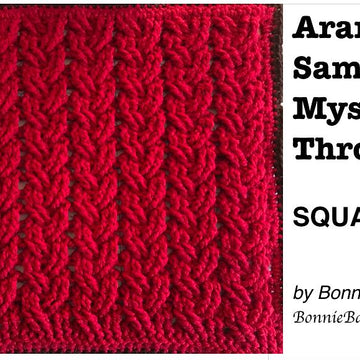 Aran Sampler Mystery Throw