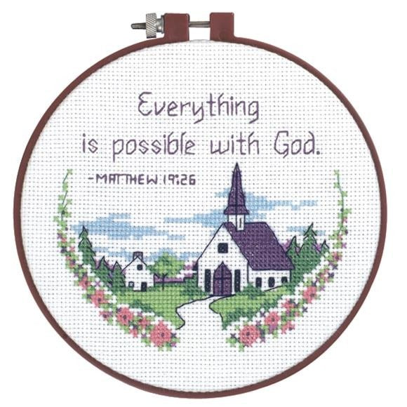 Dimensions Everything Is Possible Cross Stitch Kit