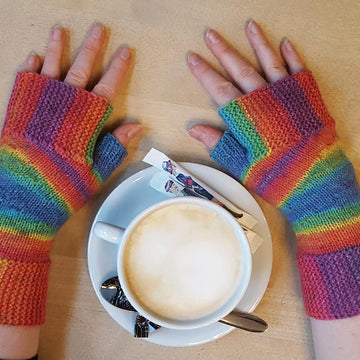 Rainbow Mitts