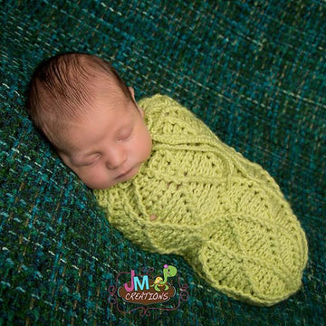 Harlequin Baby Cocoon or Swaddle Sack