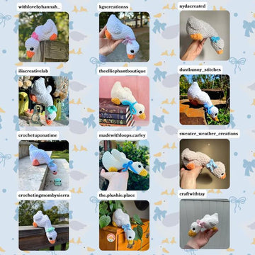 Shelf Goose Pattern