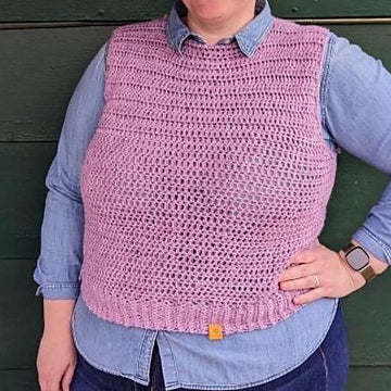 Midnight Rain Sweater Vest