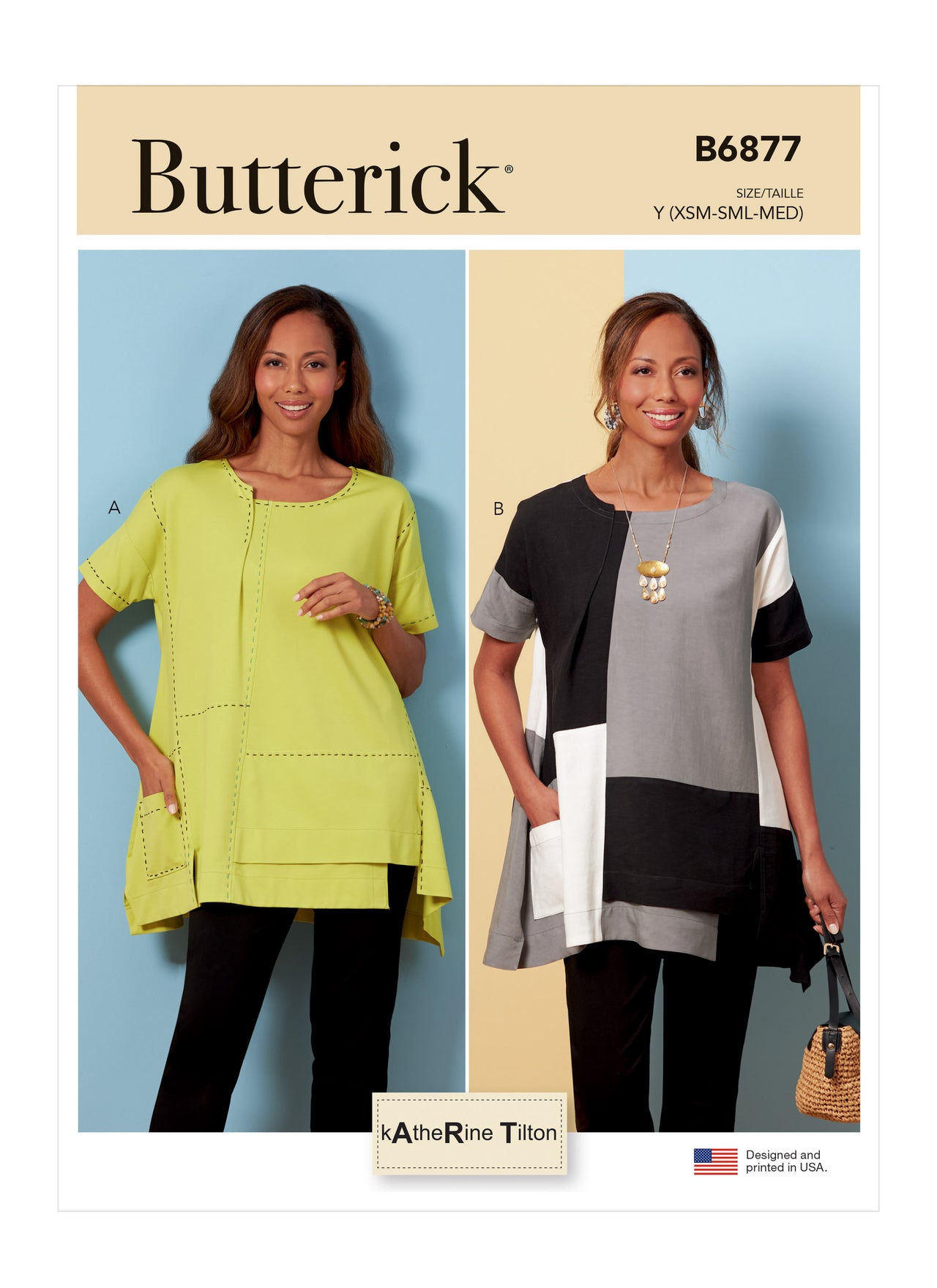 Butterick Misses' Top B6877 - Sewing Pattern