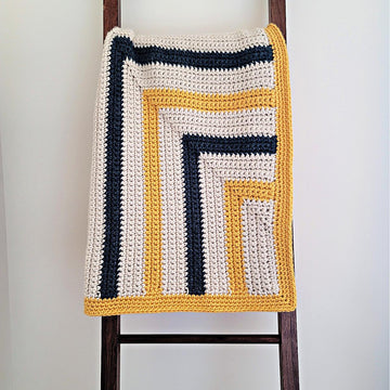 Mitered Rectangles Blanket