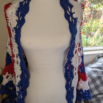 The American Star Lace Shrug