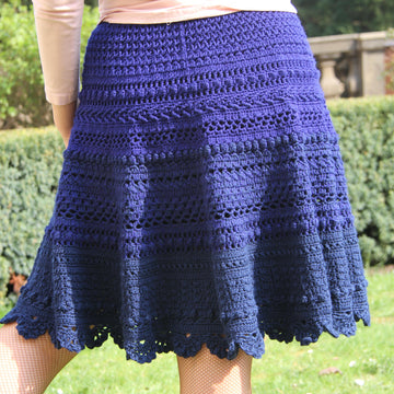 Boho Blues Skirt