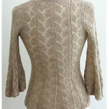 K717-Shells on the Beach Cardigan