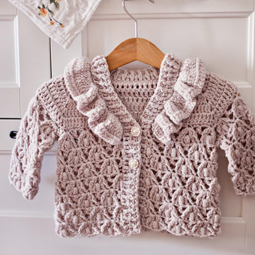 Ruffle Cardigan