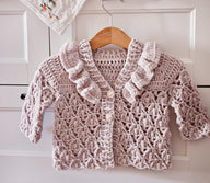 Ruffle Cardigan