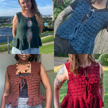 Bronwen Peplum Vest
