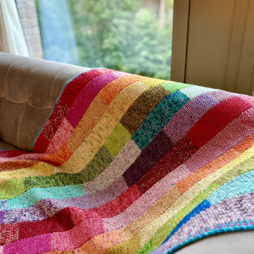 Crochet Jelly Roll Blanket