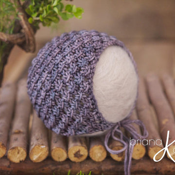 Newborn Knit Bonnet Pack Two