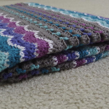 Whispering Waves Afghan