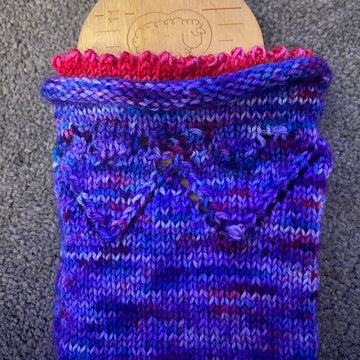 Hearts locked together socks