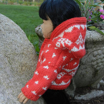 Hooded Doll Cardigan