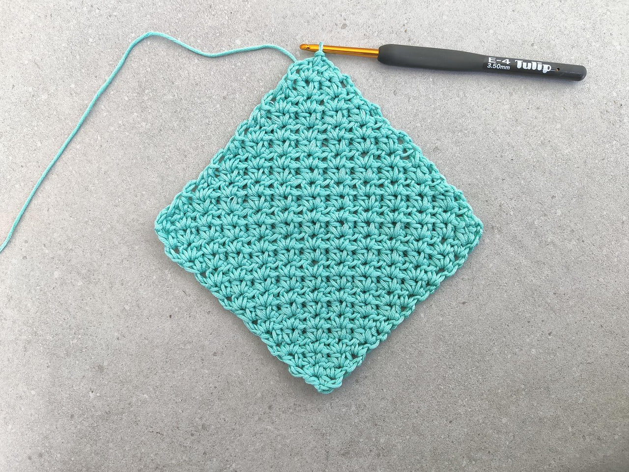C2C V Stitch Square