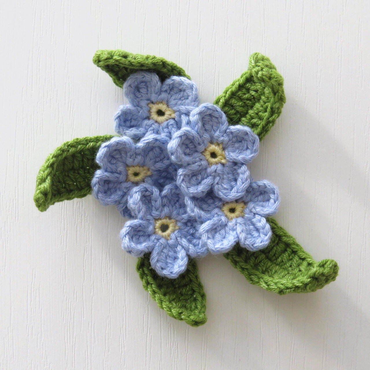 Forget-Me-Not Flower Applique
