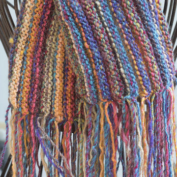 Multi-color Winter Hat and Scarf