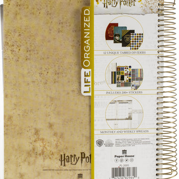 Paper House Life Organized 12-Month Undated Planner - Harry Potter Marauder's Map
